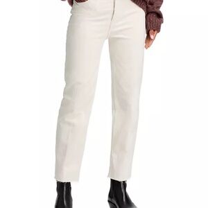 Re/done stovepipe Jeans in Ivory